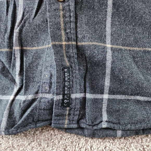 Consensus Sportswear Mens‎ 90's Flannel Button Down Long Sleeve Shirt Size 2XL - Picture 2 of 4